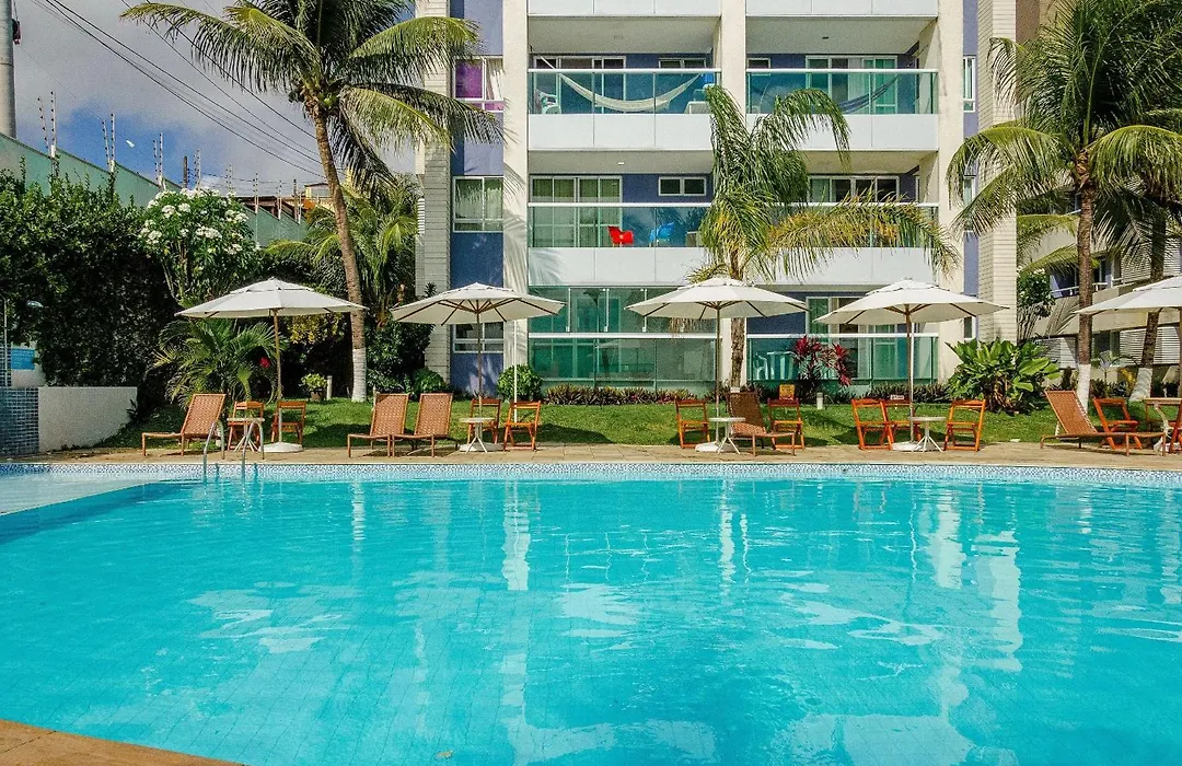 Suíte PÉ NA AREIA com PISCINA, WIFI e ESTACIONAMENTO em PONTA NEGRA-1